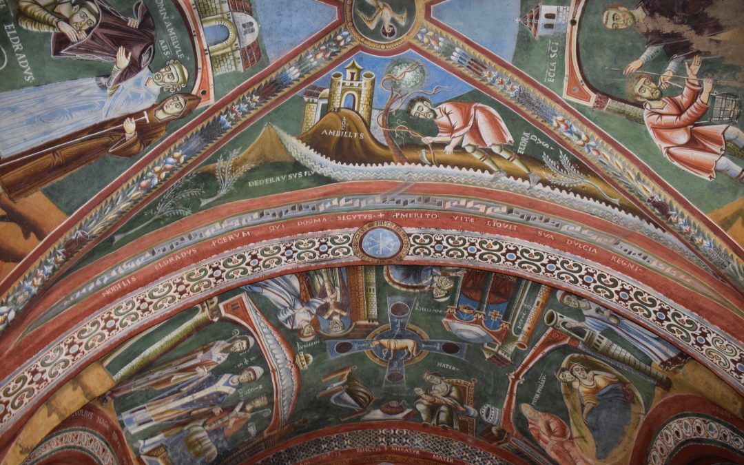 Gli intonaci dipinti del complesso abbaziale di Novalesa, dal restauro alla conservazione preventiva